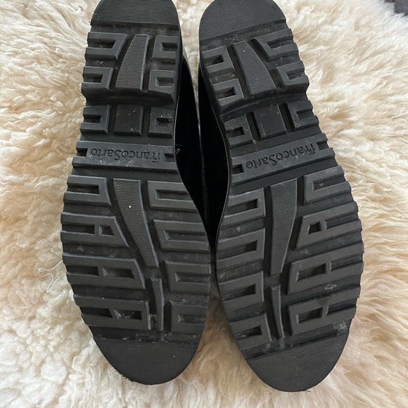 Franco Sarto Black Patten loafer - 7.5M - Picture 4 of 5